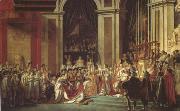 Jacques-Louis  David Consecration of the Emperor Napoleon (mk05) oil painting